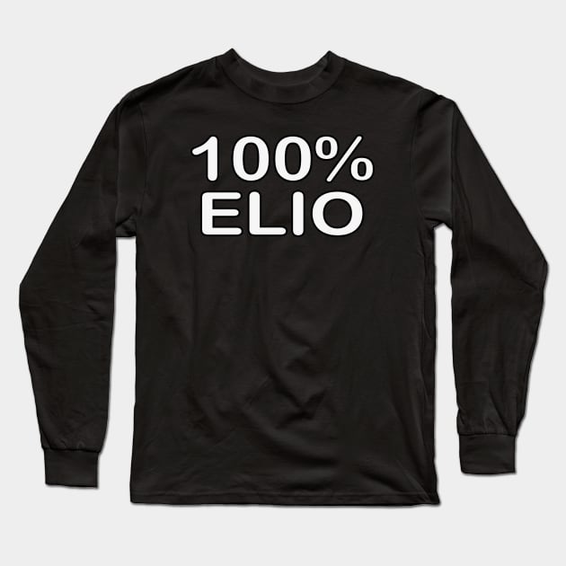 Elio name, wife birthday gifts from husband delivered tomorrow. Long Sleeve T-Shirt by BlackCricketdesign